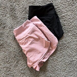 (2) Athleta Run It Shorts- Size M